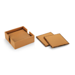 Square Leather Coaster - Image 7